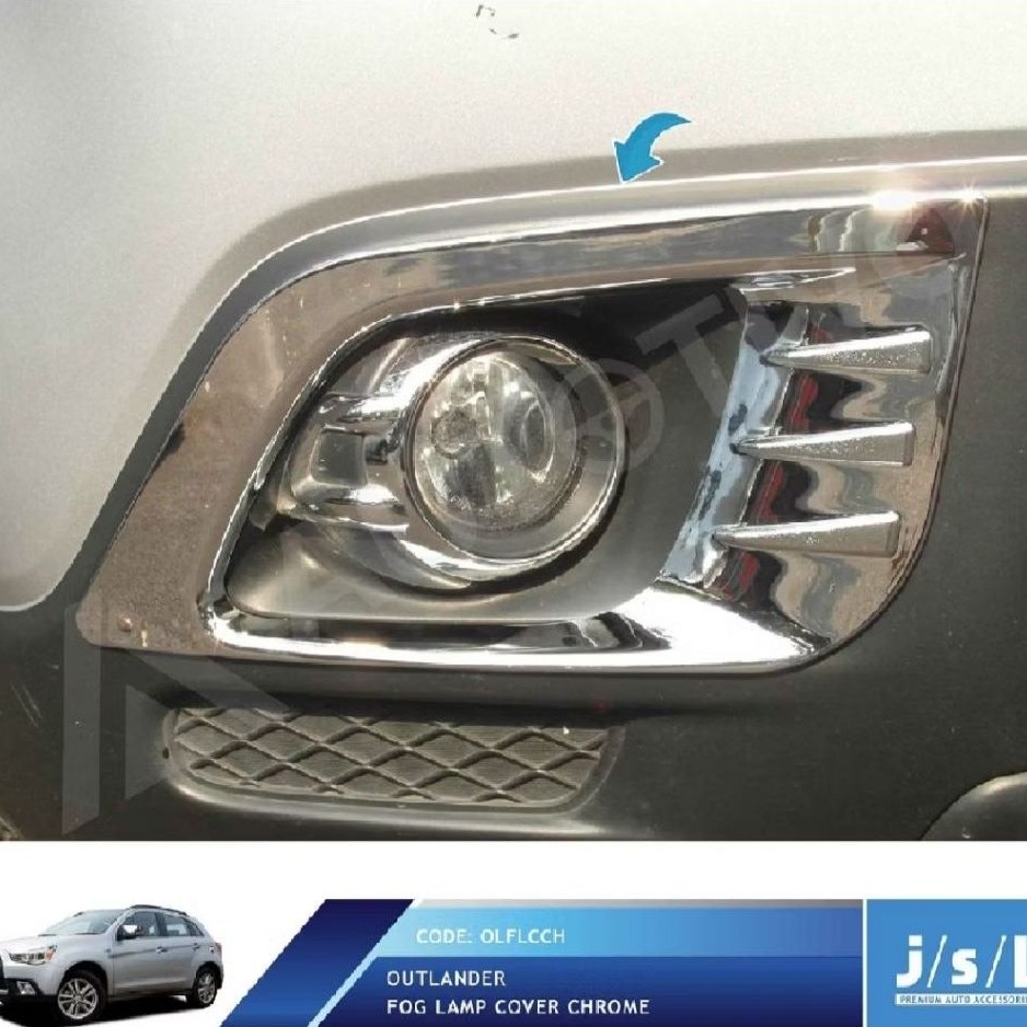 Cover Foglamp Outlander Chrome