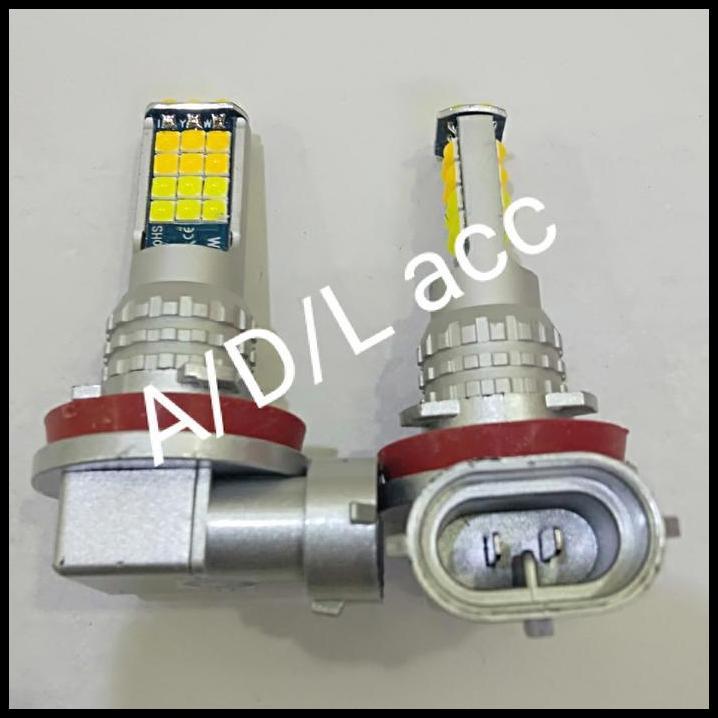 TERBARU LAMPU FOGLAMP BEMPER LED BOHLAMP H11 TOYOTA AVANZA KUNING DAN PUTIH 
