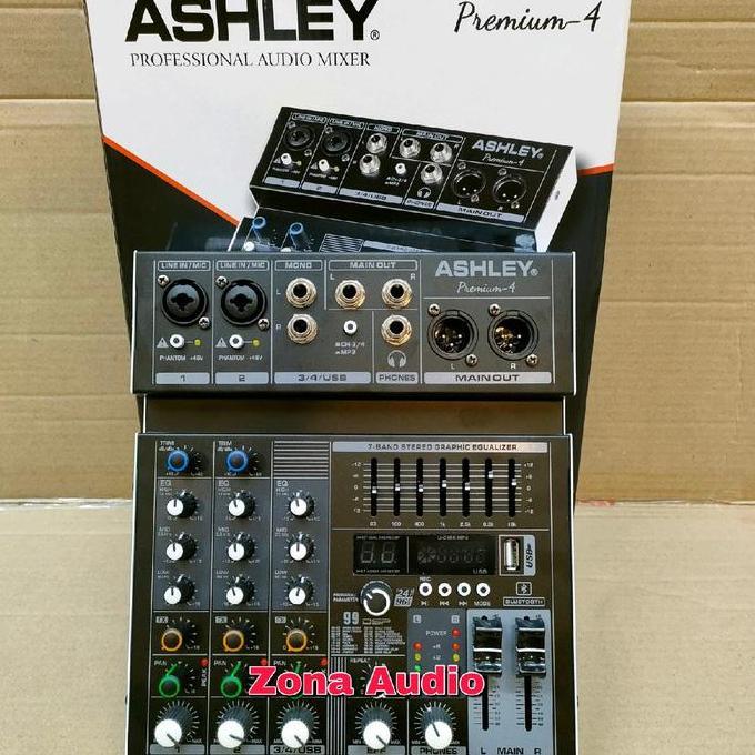 Nada- Mixer Ashley 4 4 Channel / Ashley 4