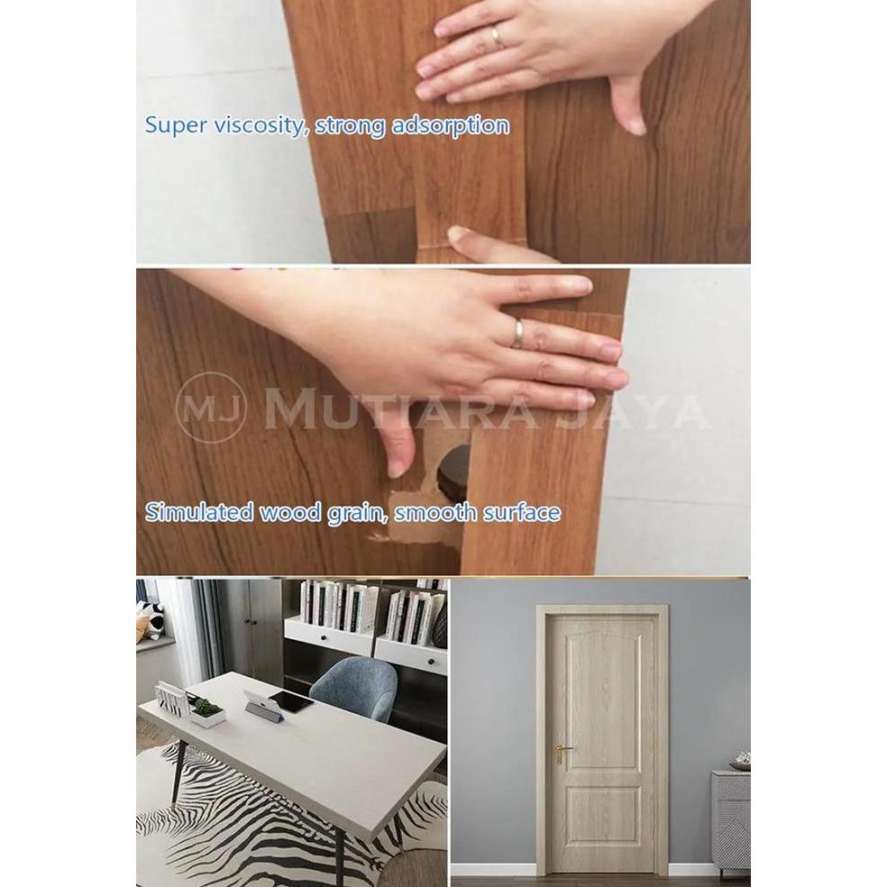 PLATO Lis Wallpaper Kayu Dinding Tempel Border Lis Stiker Tembok