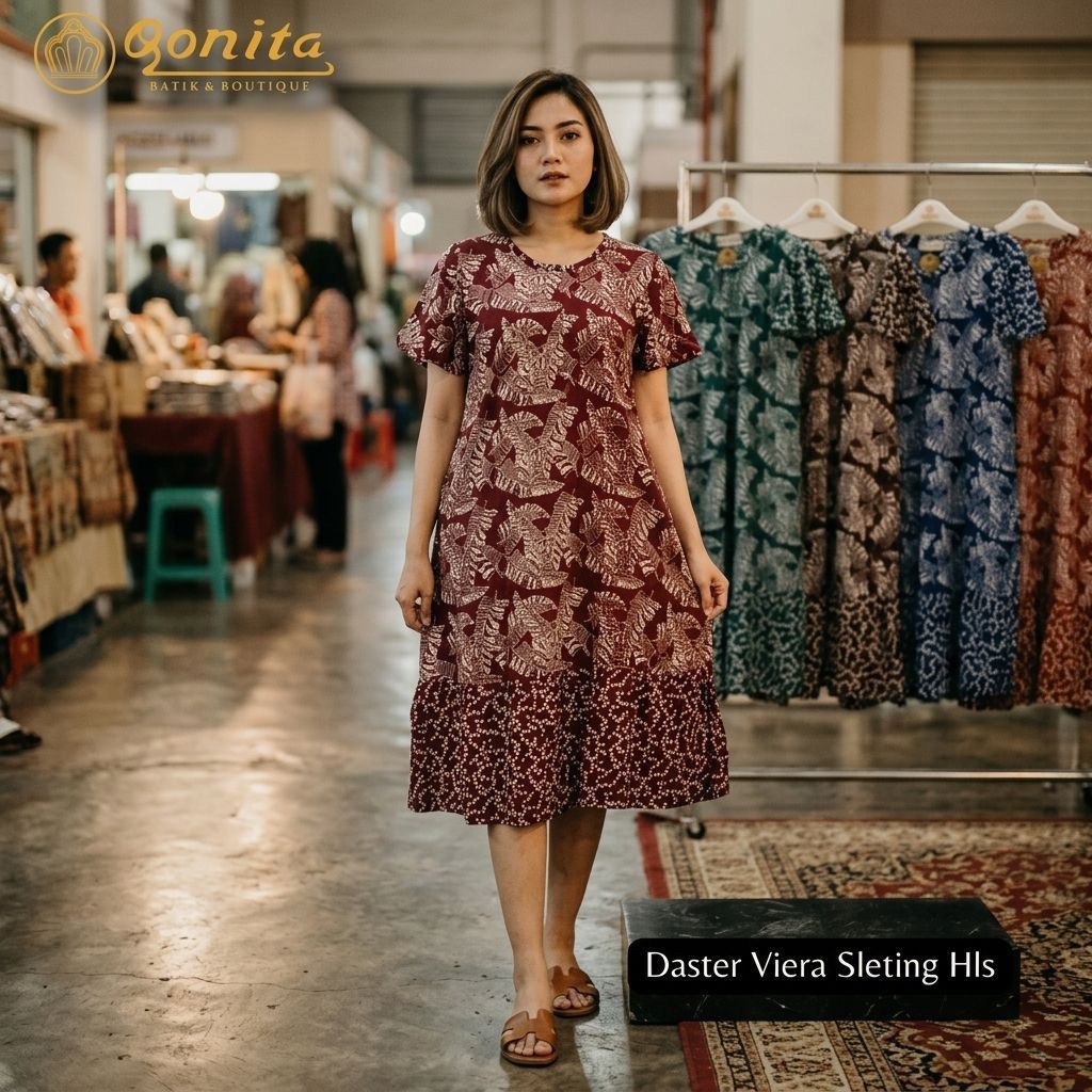 Daster Qonita//Batik Qonita//Batik Pekalongan Ori
