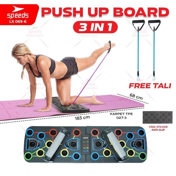 Push Up Stand Push Up Board Handle Bar Push Up Bar Fitness/Gym SPEEDS 069-6 - 069-6 Board