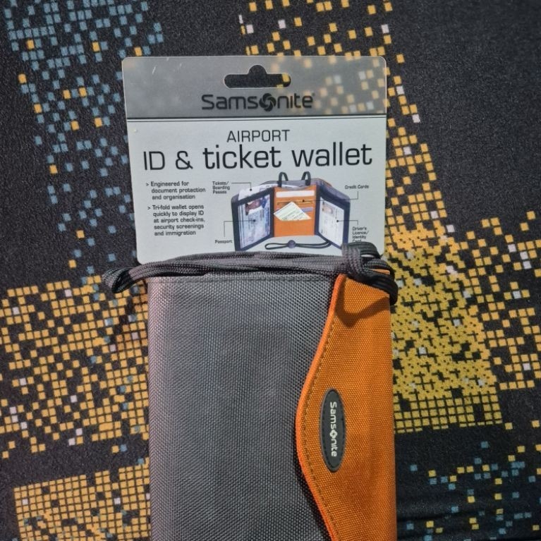 Dompet Id Card lanyard Samsonite