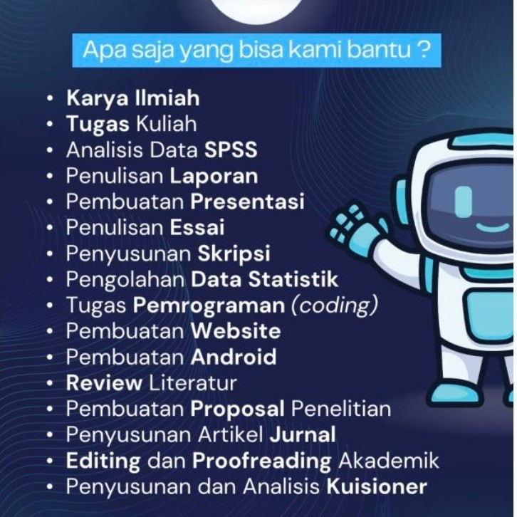 Jasa Konsultasi dan Penulisan Karya Ilmiah