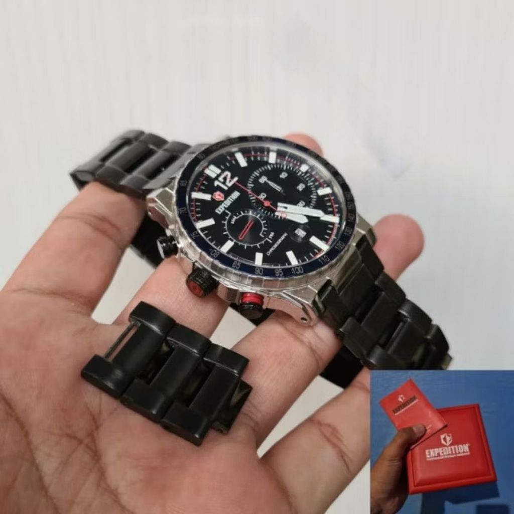 JAM TANGAN ARLOJI PRIA EXPEDITION E6753M PRELOVED