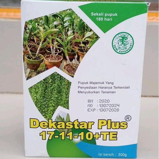 Promo DEKASTAR PLUS TE ORIGINAL 17-11-10 500GR DAN 100GR Diskon