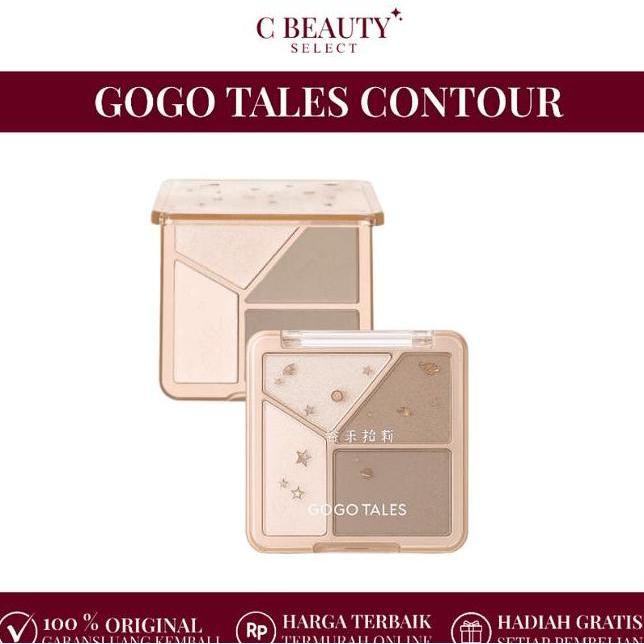 Bpom Gogo Tales Contour Gogo Tales Hhlht Contouring Palette Gogo Tales Bronzer Gt431