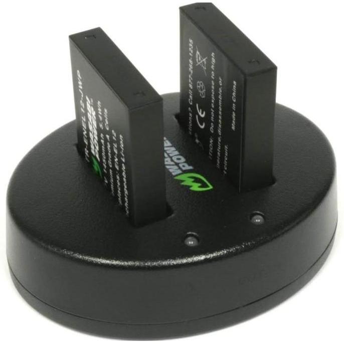 HARGA DISC - Wasabi Power Battery & Charger for Nikon EN-EL12 ENEL12 Baterai AW100 AW110 AW120 AW130
