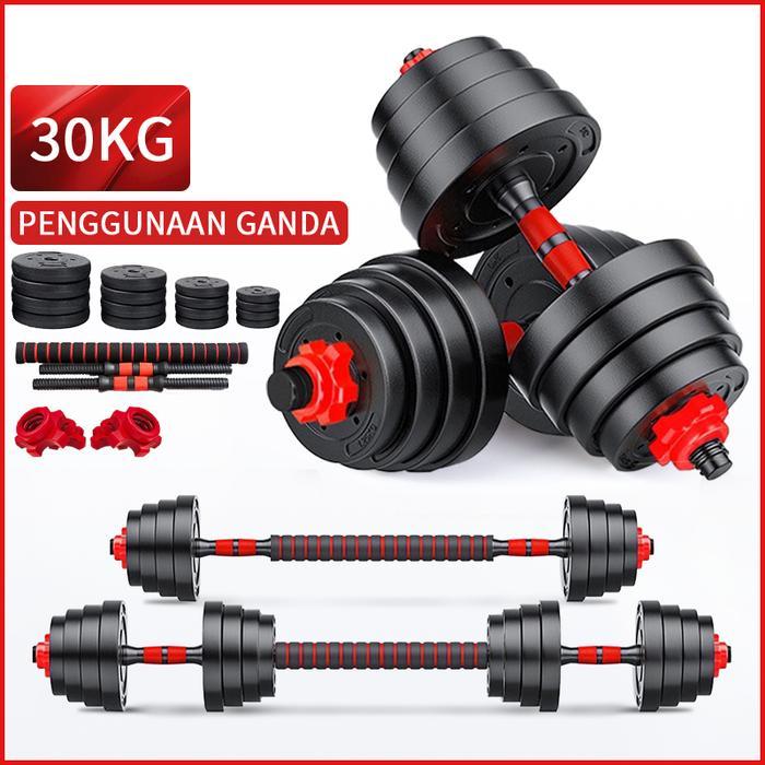 Triumph Dumbell set 30KG Barbel set Dumbel alat olahraga rumahan - dumbel