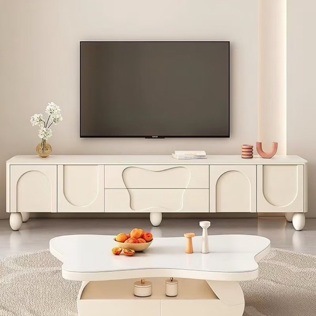 Bufet Minimalis Duco Laci Modern 180x40x60