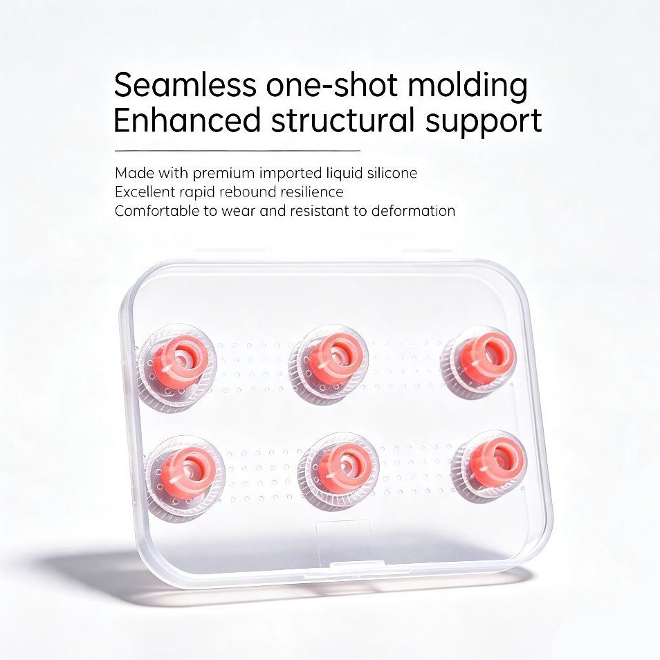 [Sepasang]  Liquid Silicone Eartips CCA Bisa TWS