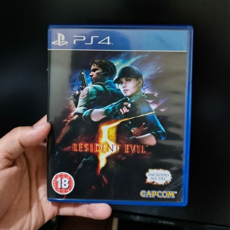 BD KASET PS4 RESIDENT EVIL 5