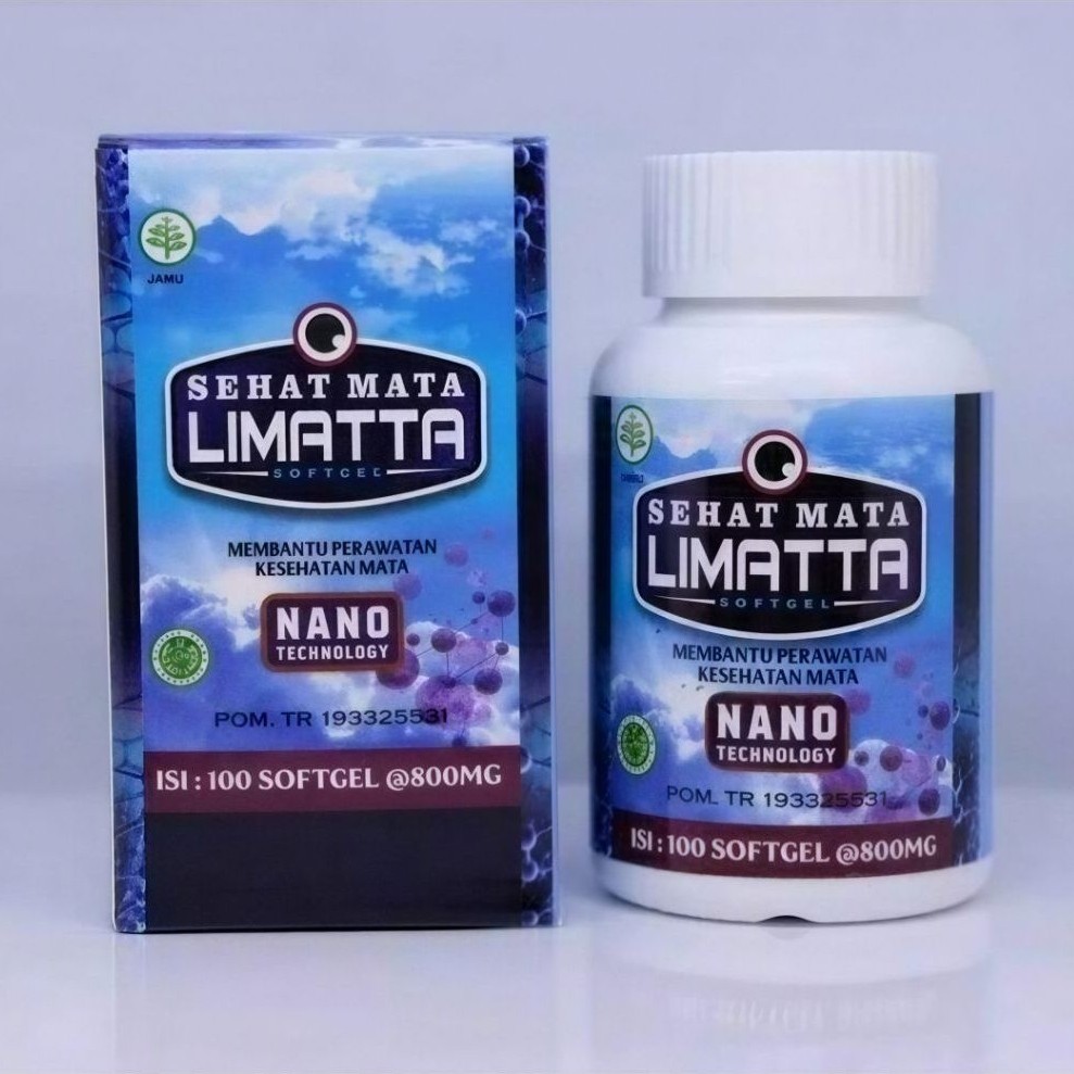 LIMATTA Asli Obat Mata Minus Katarak Rabun Manjur Suplemen Herbal - LIMATTA Asli Ori BPOM herbal