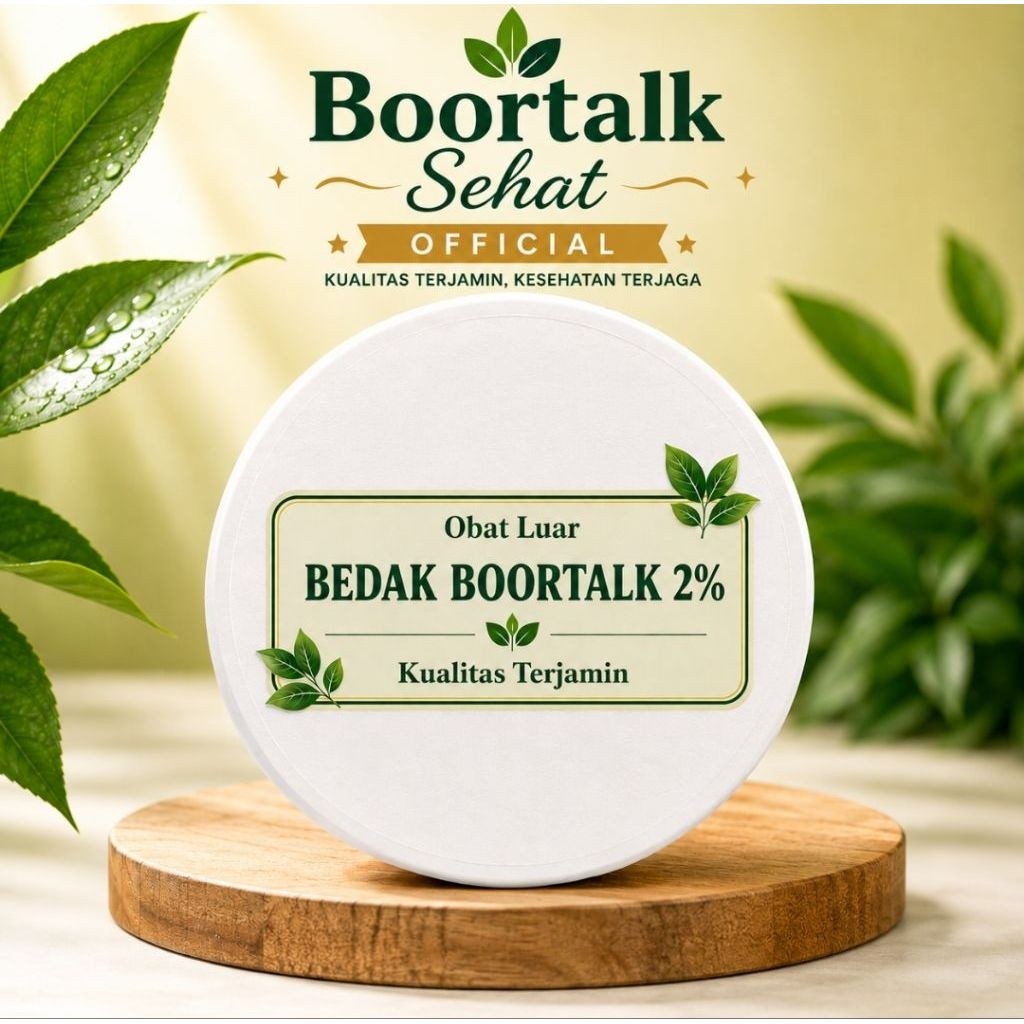 Bedak biang keringat bayi&balita / bedak gatal bayi / boortalk 2%