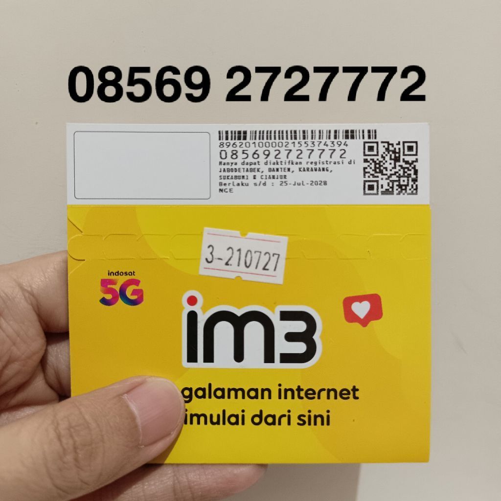 NOMOR CANTIK INDOSAT kartu perdana Indosat