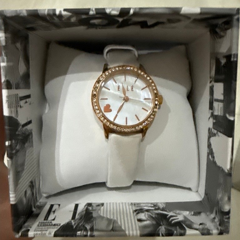 elle jam tangan second f*ssil guess pria wanita