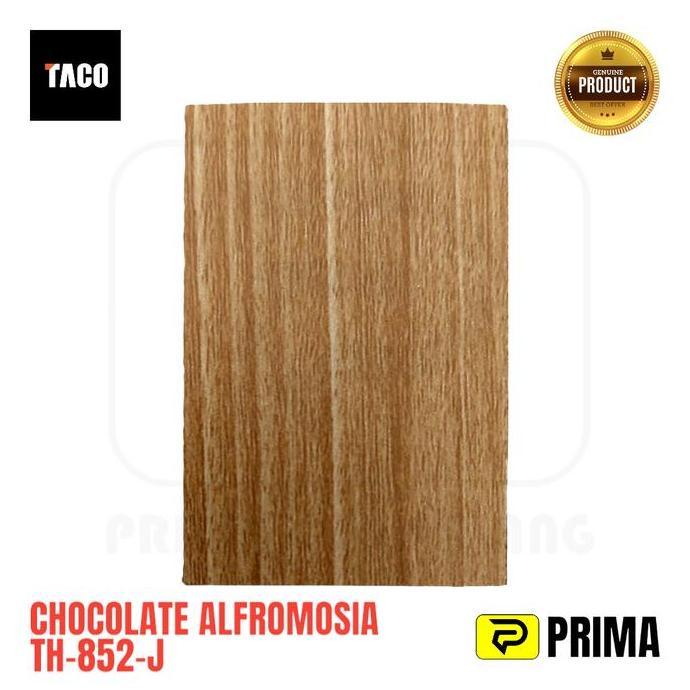 TACO HPL WOODGRAIN TH 852 J Chocolate Afromosia