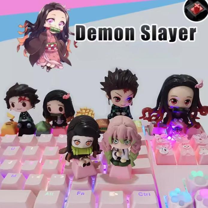 Demon Slayer Keycaps Mechanical Keyboard ; Keycaps keyboard mekanikal anime | MatchaLand