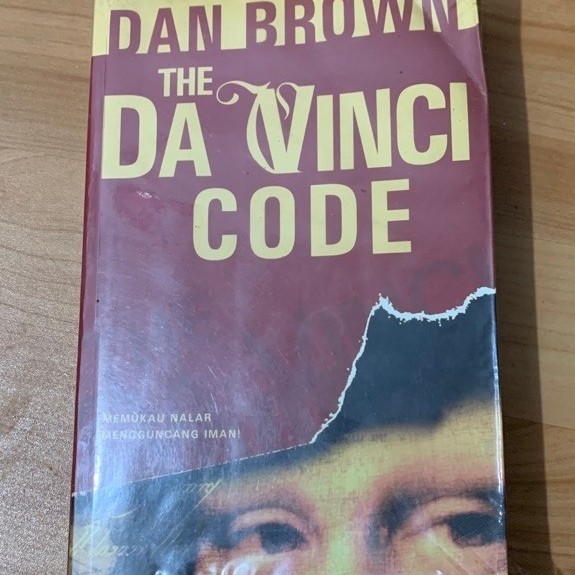 Preloved Buku Novel Dan Brown Novel The Da Vinci Code