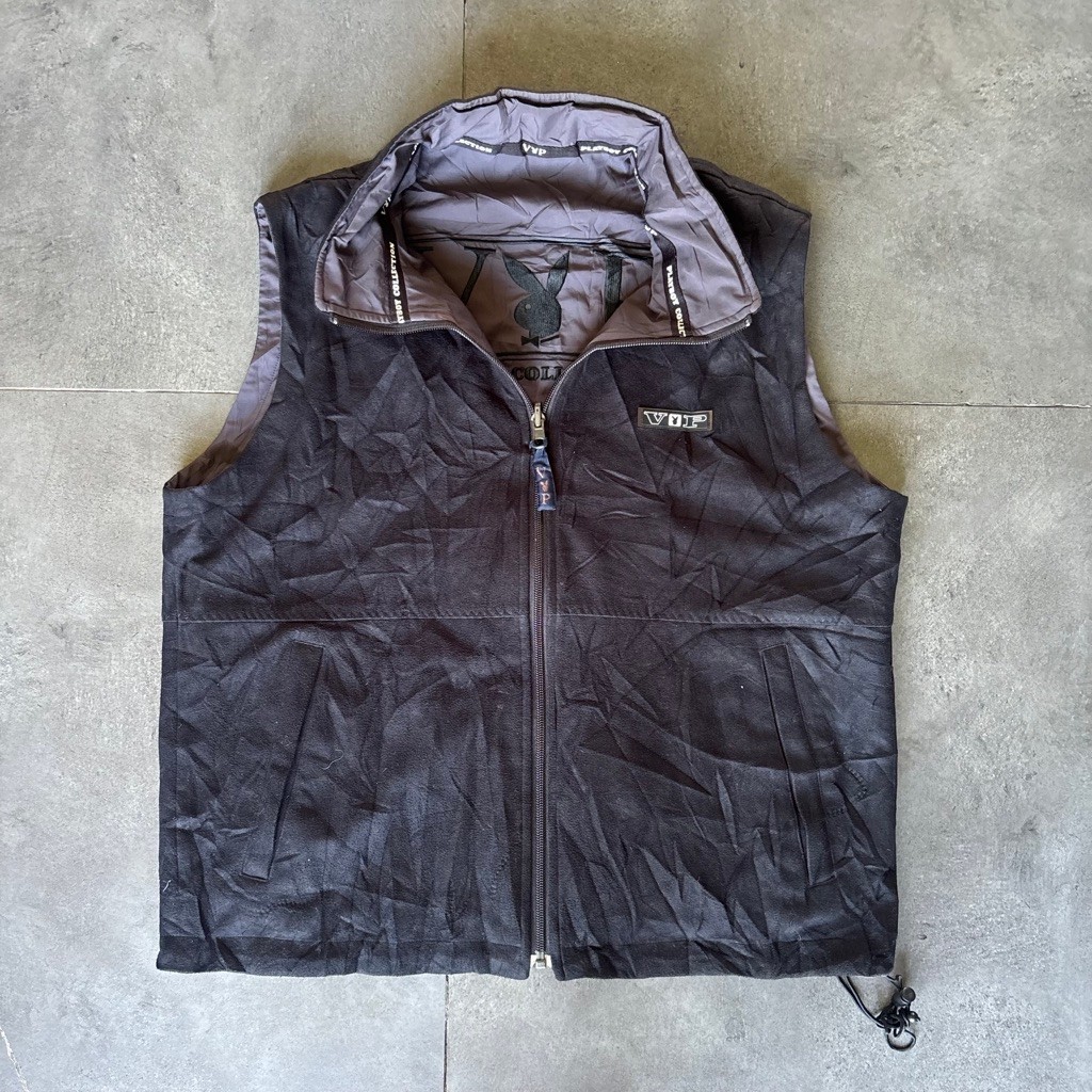 Playboy VIP Reversible Cropped Vest Man
