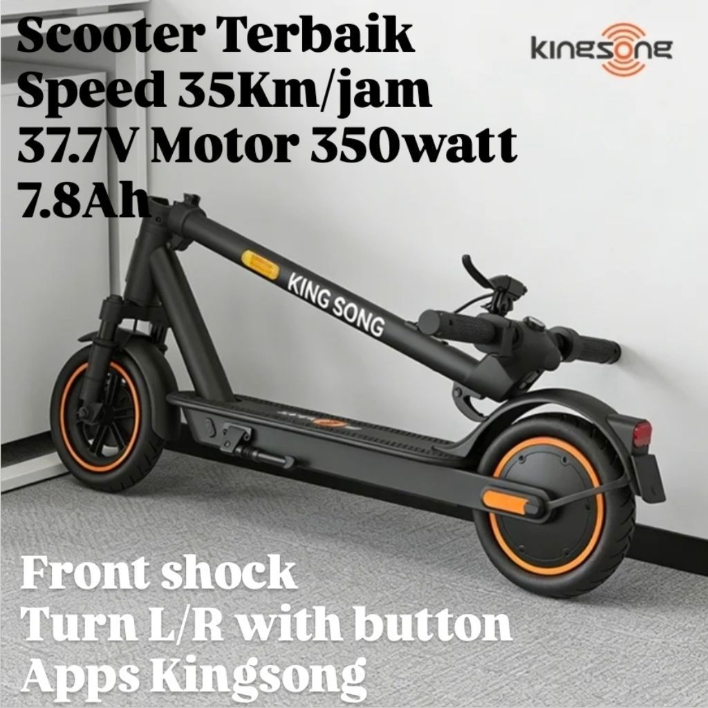 Elektrik skuter Kingsong E3 37V 350watt 7.8Ah Speed Max 35km/jam