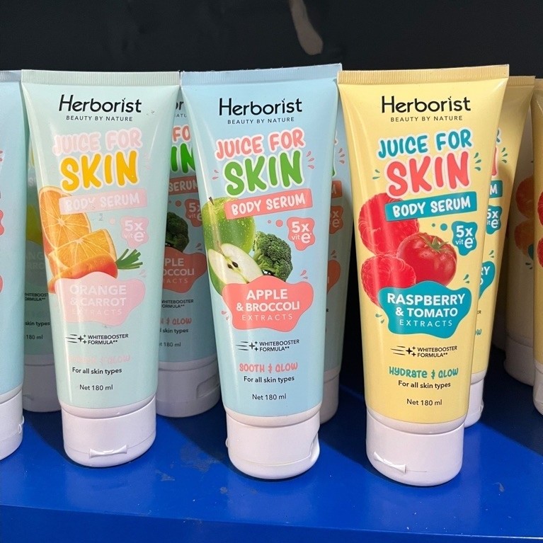 [COD] Herborist Juice For Skin Body Serum 5x Vitamen E 180ml