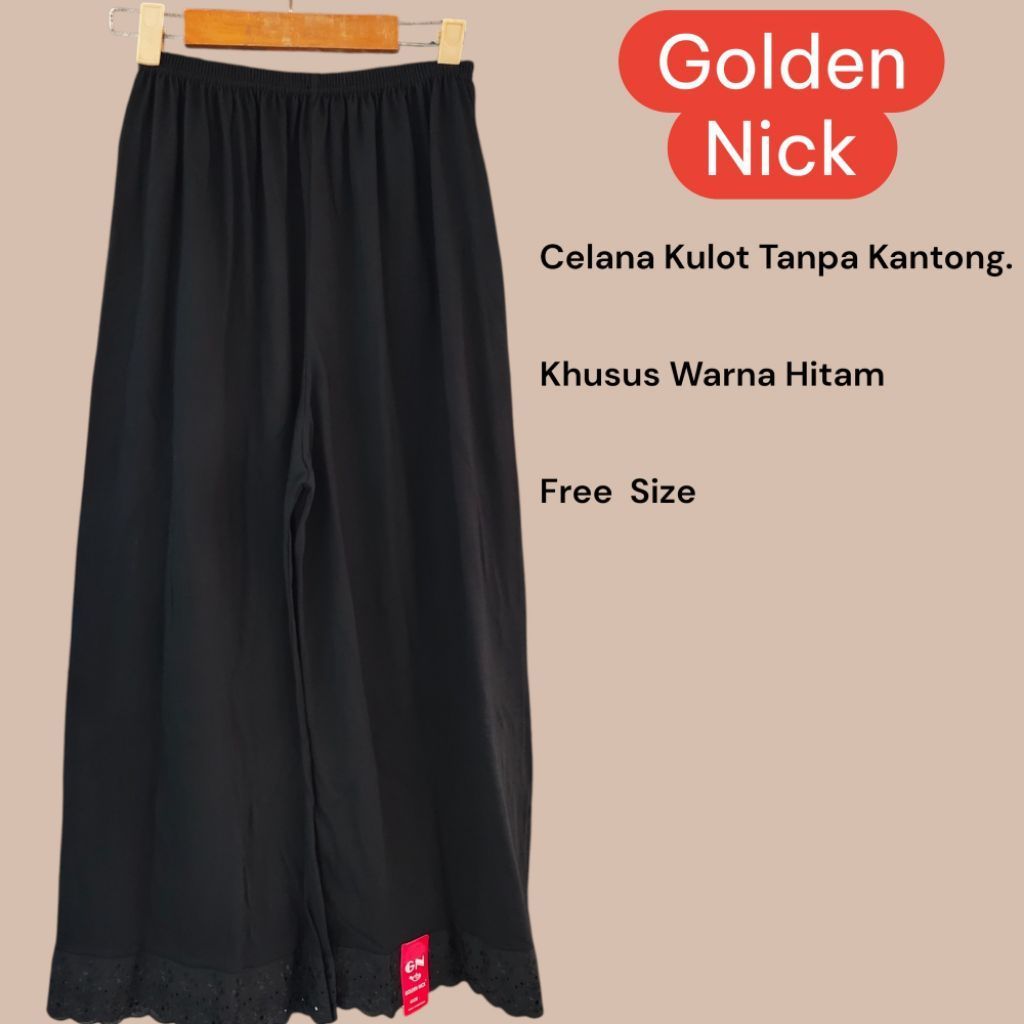 GOLDEN NICK - ANDROK Celana Daleman Model Kulot_Kulot Muslimah Model Celana_Androk Celana