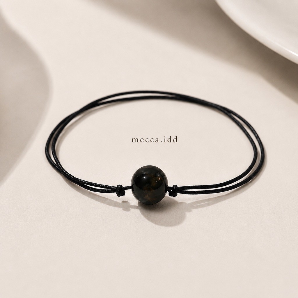 Cat eye | gelang couple, Gelang tali manik cat eye