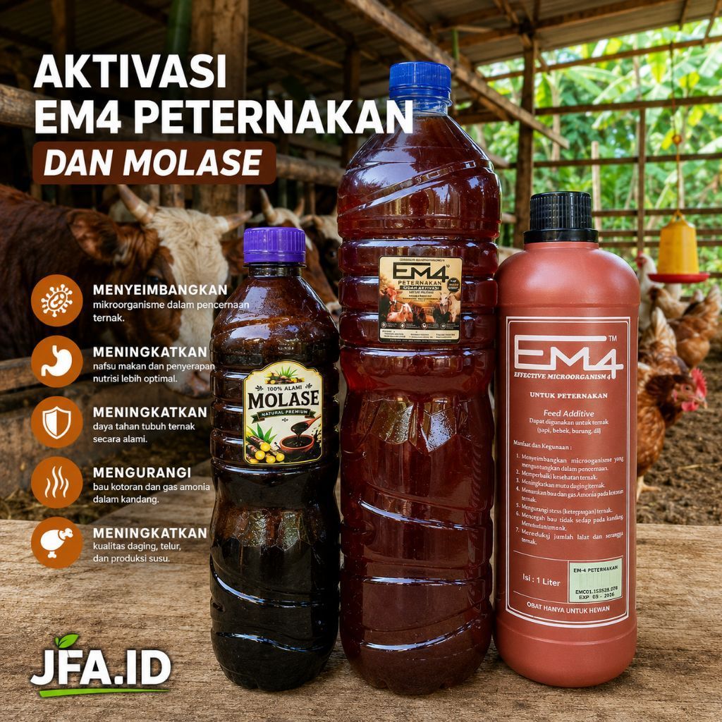 Em4 Peternakan Fermentasi | Bahan Fermentasi Pakan