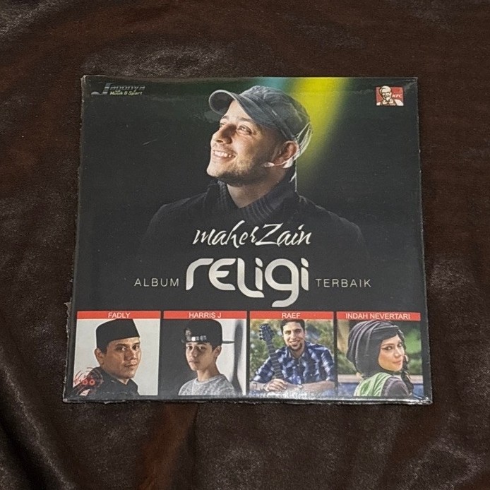 [A] CD VA MAHER ZAIN ALBUM RELIGI TERBAIK HARRIS J ORIGINAL