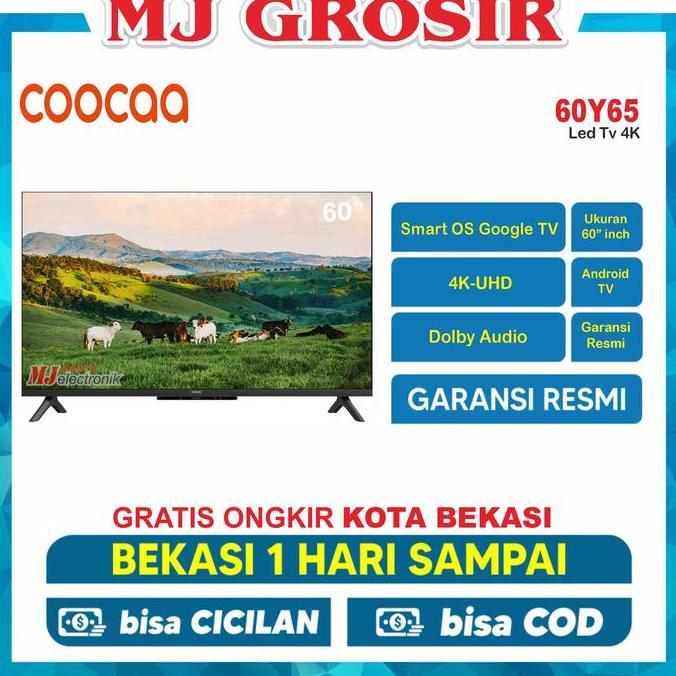 Led Tv Coocaa 60" 60Y65 60 Inch Android 4K Uhd