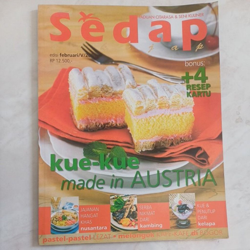 Majalah Sedap edisi februari 2004