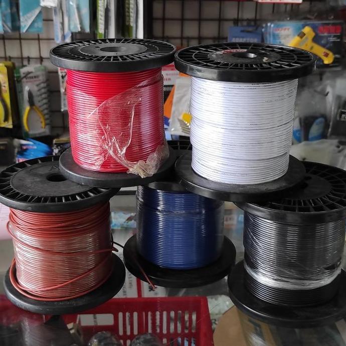 100M Awg18 18Awg Per Roll Isi 100 Meter High Quality Tembaga Putih Original Awg 18 American Wire Gau