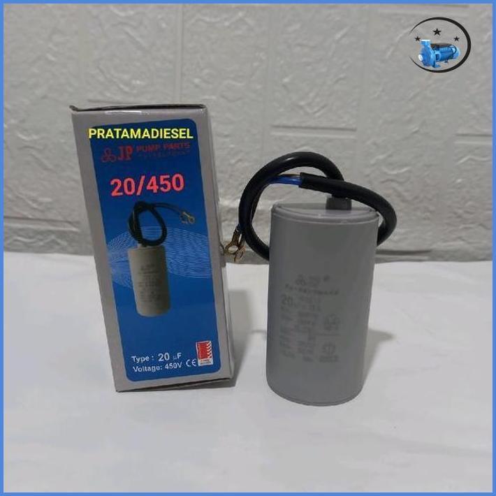 Kapasitor 20Uf 450V Pompa Air Diskon
