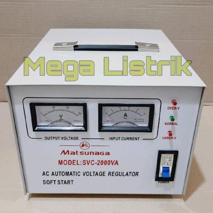 Stavolt Matsunaga Svc 2000 Va / Stabilizer Matsunaga 2000Watt