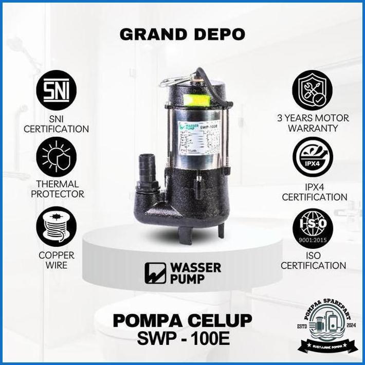 Pompa Air Celup Swp 100E Wasser / Pompa Celup Wasser Diskon