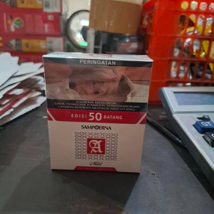 Rokok Sampoerna Mild isi 50's / bungkus