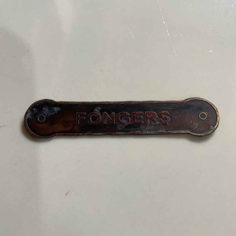 Emblem Sadel Fongers