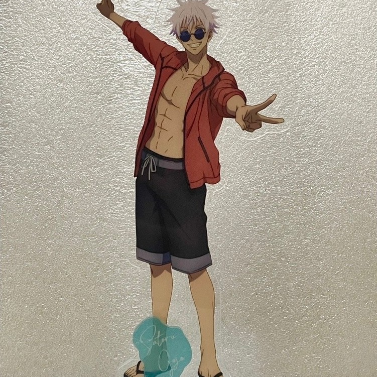 Gojo Satoru Jujutsu Kaisen Official Acrylic Standee Gojo Pantai JJK Akrilik Standee