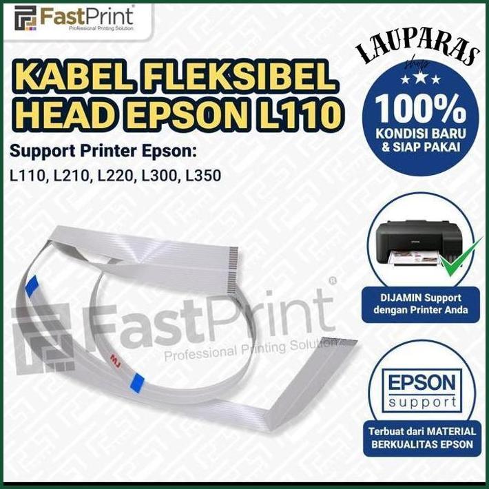 FAST PRINT KABEL FLEKSIBEL HEAD PRINTER ORIGINAL EPSON L300 ASLI