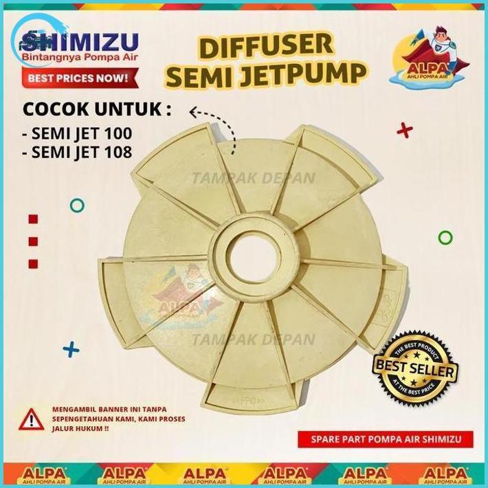 Diffuser / Deffuser Pompa Air Shimizu Semi Jetpump Best Seller