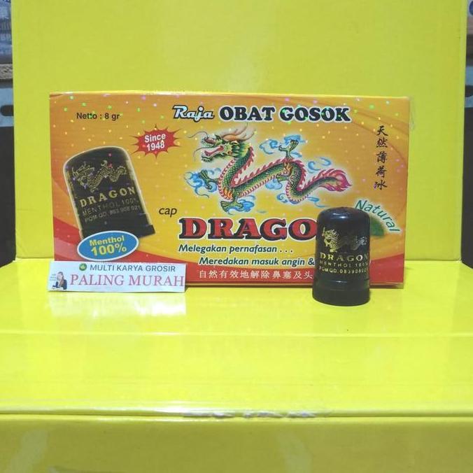 Selsel- Mentol Dragon Raja Obat Gosok 8 Gram