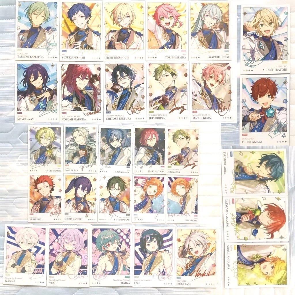 Ensemble Stars Pasha Pashakore CN 10th Anniversary Anniv 10 Eichi Hiiro Tori Wataru Juis Chitose Kan