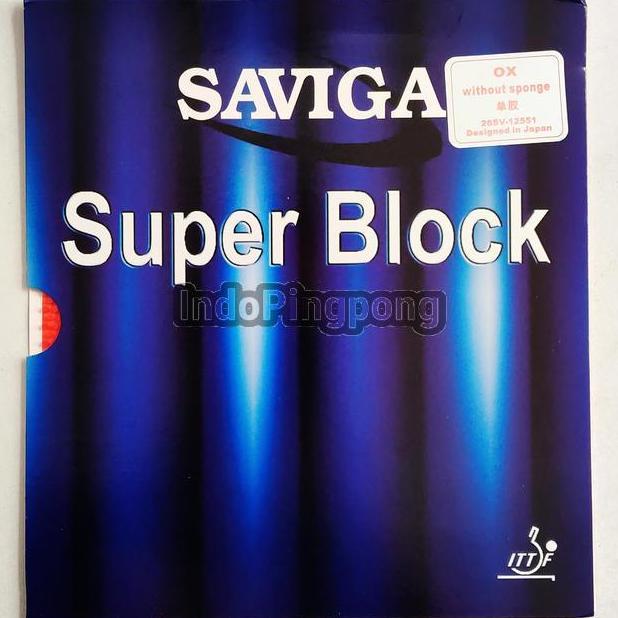 Dawei Saviga Super Block OX - Long Pips Bintik Bertahan Panjang