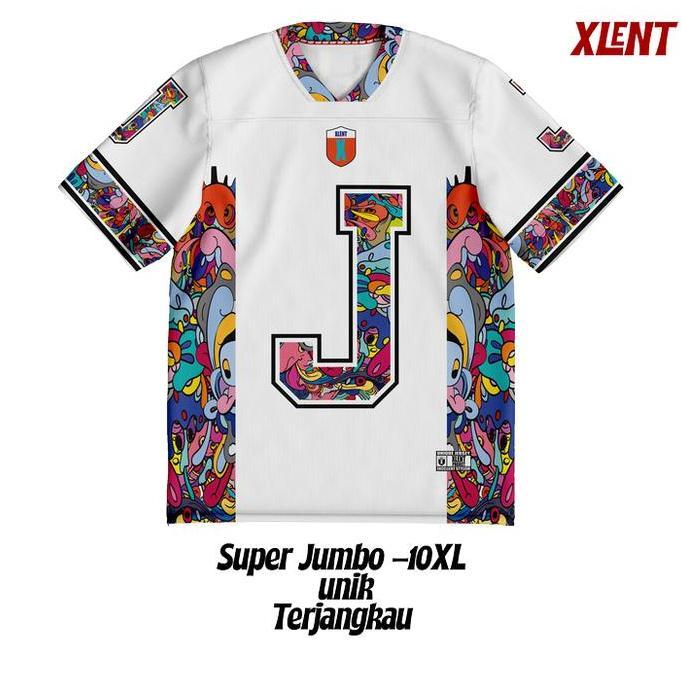 XLENT jersey series J STYLISH SUPER JUMBO / Rugby / NFL / Hockey / big size / vintage / Retro Jersey