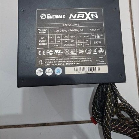 PSU Enermax NAXN 550W
