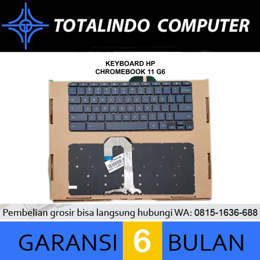 Keyboard HP Chromebook 11 g6 Black
