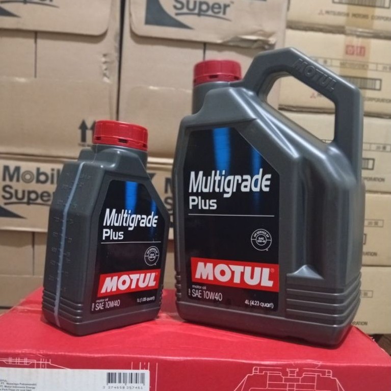 Oli Mesin MOTUL Multigrade Plus SAE 10W40 4L
