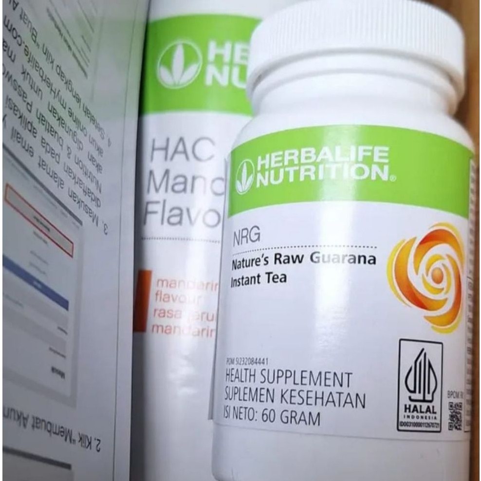 NEW KEMASAN TERBARU HERBALIFE TEH NRG PEMBAKAR LEMAK PELANGSING TUBUH NRG HERBALIFE