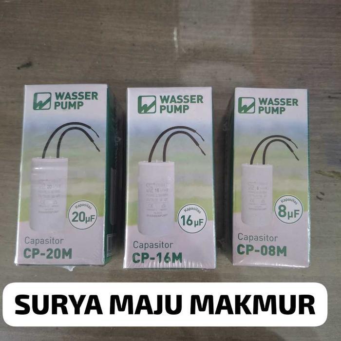 WASSER KAPASITOR 8 UF 16 UF 20 UF CAPASITOR WASSER KAPASITOR POMPA AIR - CP-08M